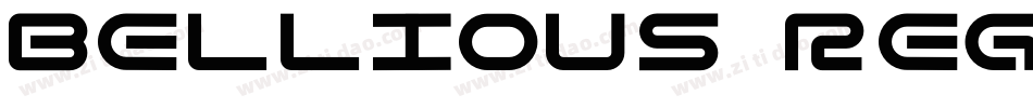 bellious regular字体转换